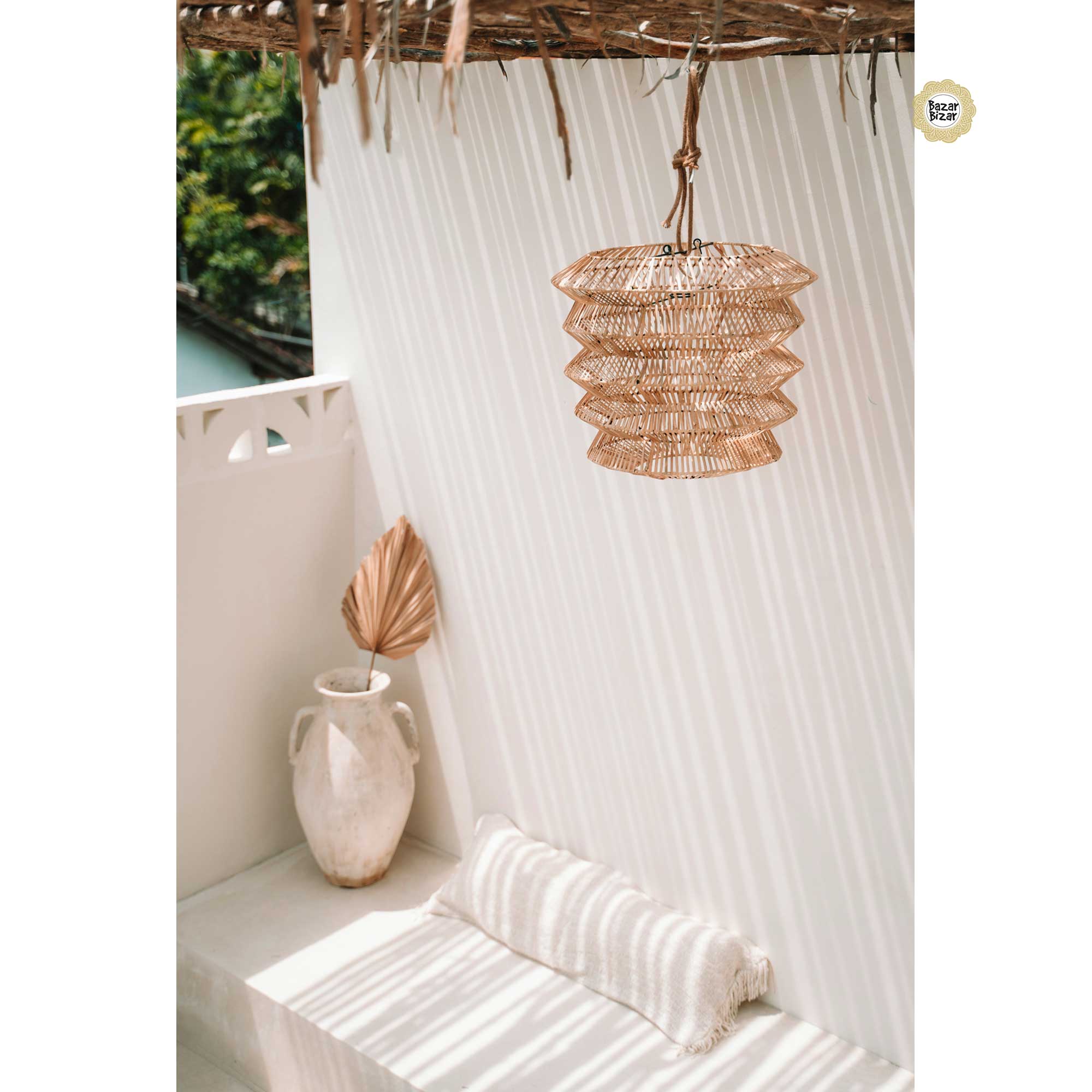 Kissen Gee Bazar Bizar 35 x 100 Cream Baumwolle Fransen Soulbirdee Online Shop
