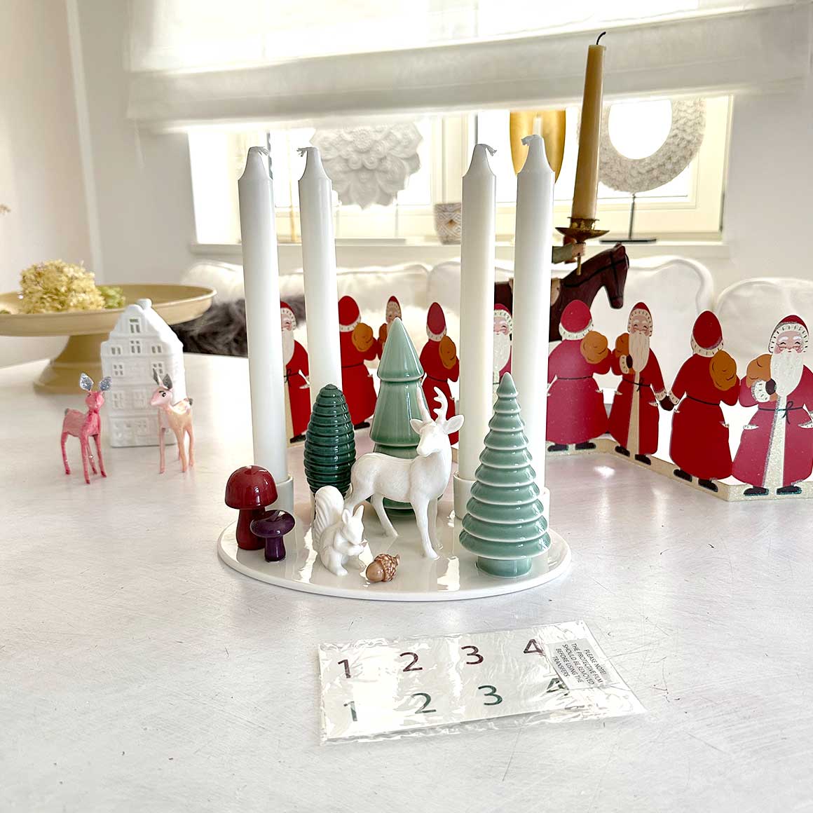 adventskranz nordisch skandinavische weihnachtsdeko advent deko adventsdeko kerzenhalter winterdeko dottir soulbirdee onlineshop winter stories Woodland