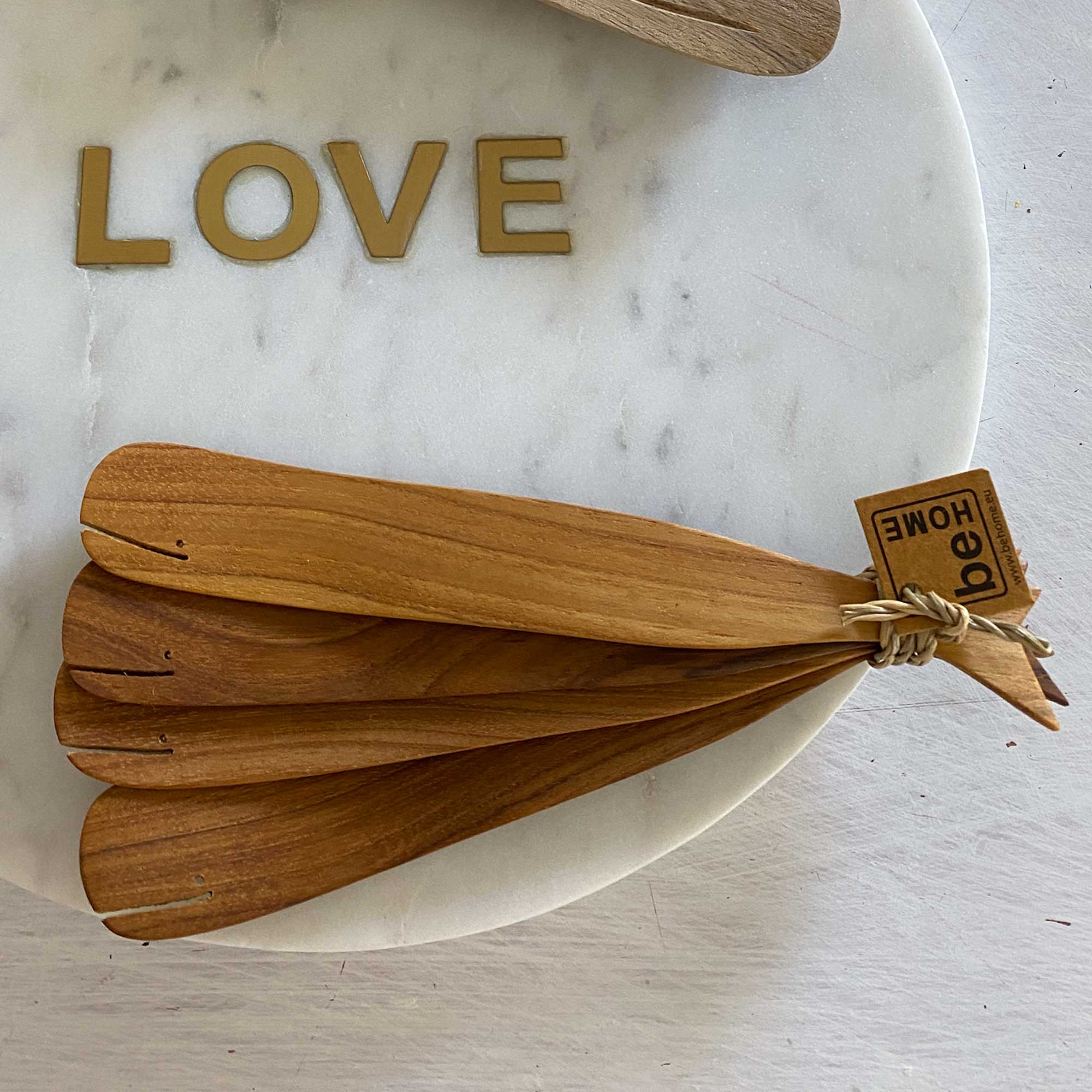 Walfisch Spreader für Aufstriche, Servierlöffelchen aus Teakholz ♥ Deko im Strandhaus-Stil ♥ Tischdeko in Fisch-Form ♥ Strandhaus-Deko online kaufen