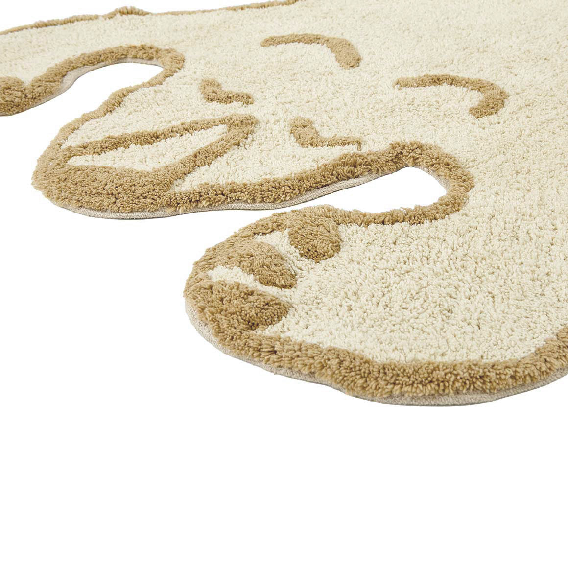Hochfloor Badteppich | Badezimmer Teppich | waschbarer Teppich | Badteppich ausgefallen | Tier Bär Eisbär | Liv Interior | Teppich kaufen | Soulbirdee Onlineshop