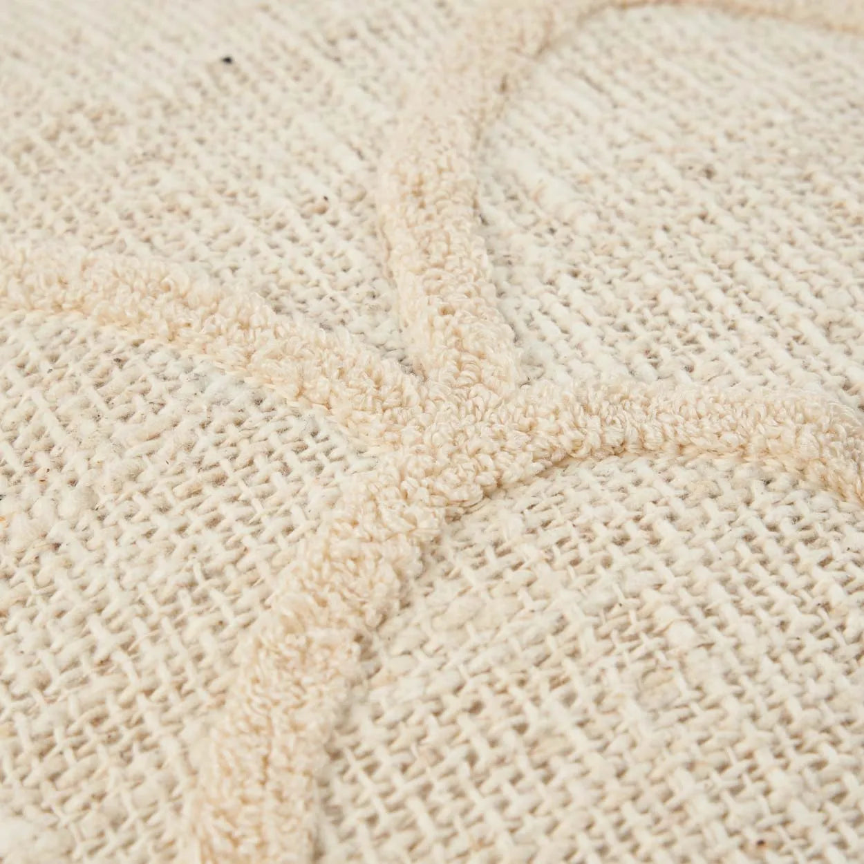 Muster Boho Kissen gewebt