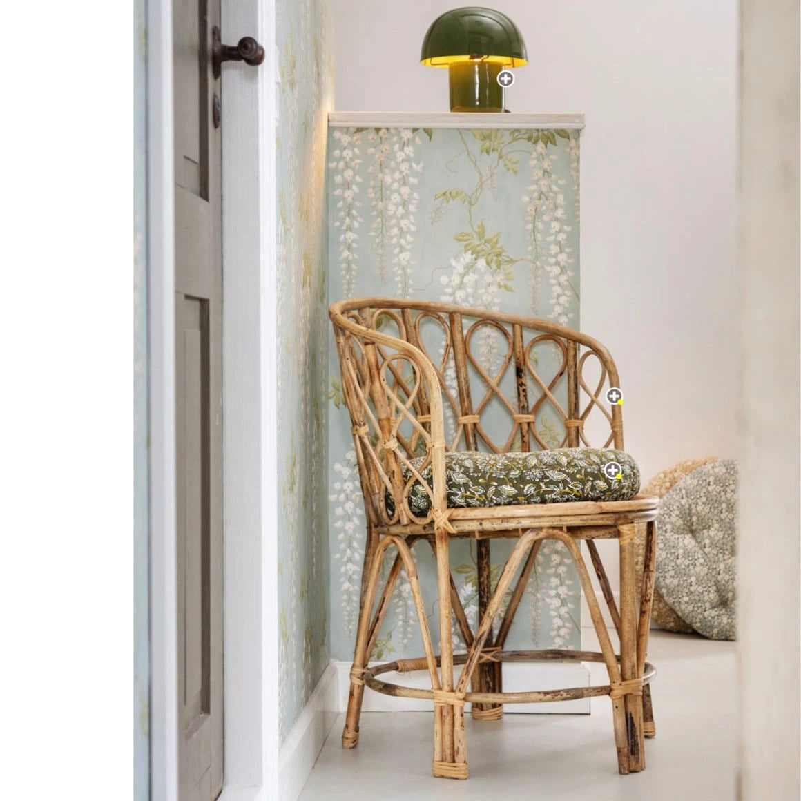 Bistro Stuhl aus Bambus im Boho Stil vom Madamstoltz 19676 ean 2500099130964
