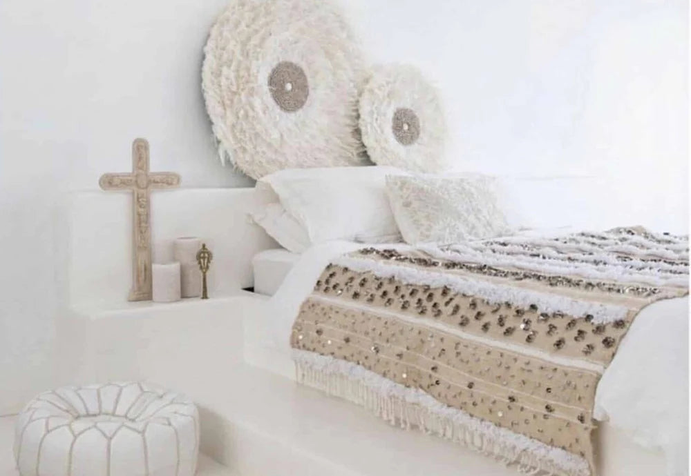 Boho Ethno Wohndeko mit Naturmaterialien, Rattan und handgefertigten Accessoires im Soulbirdee Onlineshop