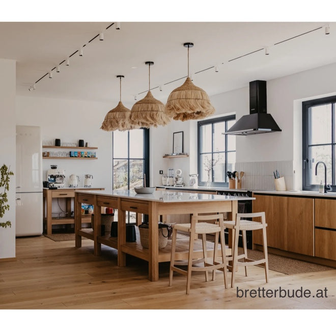 boho lampen abaca hoola Küche bretterbude soulbirdee onlineshop küchenlampe esstischlampe