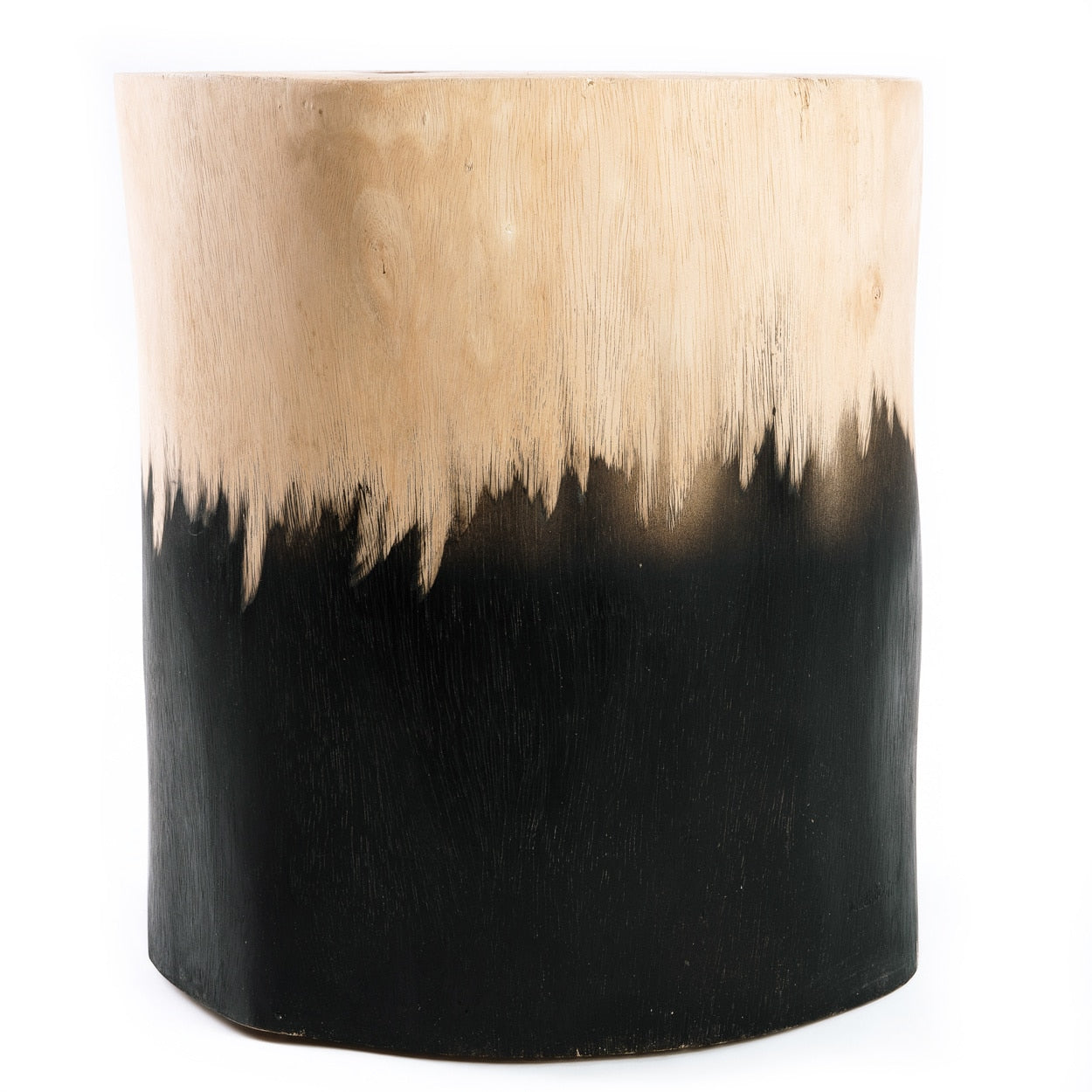 Boho Sidetable Morocho Schwarz Holz Beistelltisch Coffeetable sofatisch Hocker Möbel Bazar Bizar Soulbirdee Online Shop