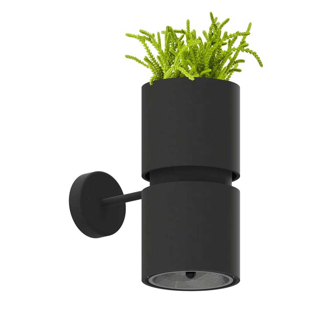 Wandleuchte für Innen | Schwarz Wandlampe für Wohnzimmer Wandlampe Schlafzimmer Wandlampe Innen Lampe kaufen Sollux Kukkia Soulbirdee Lampenshop