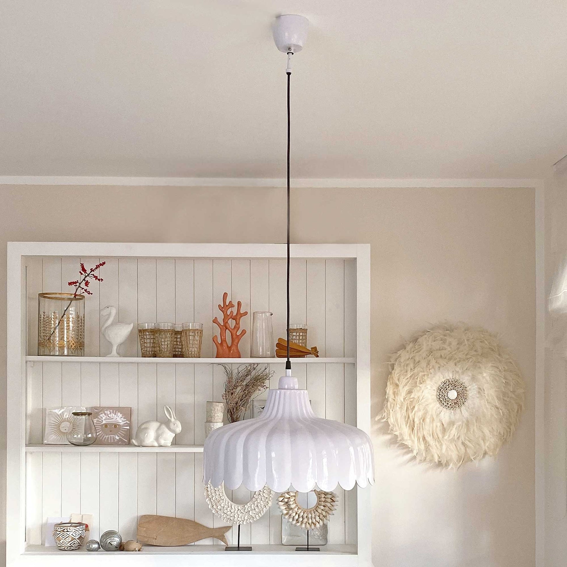 Esstischlampe Weiss Gold Scandi HängeLampe Deckenlampe Esstisch Pendelleuchte Esszimmer Mahlzeit Soulbirdee OnlineShop