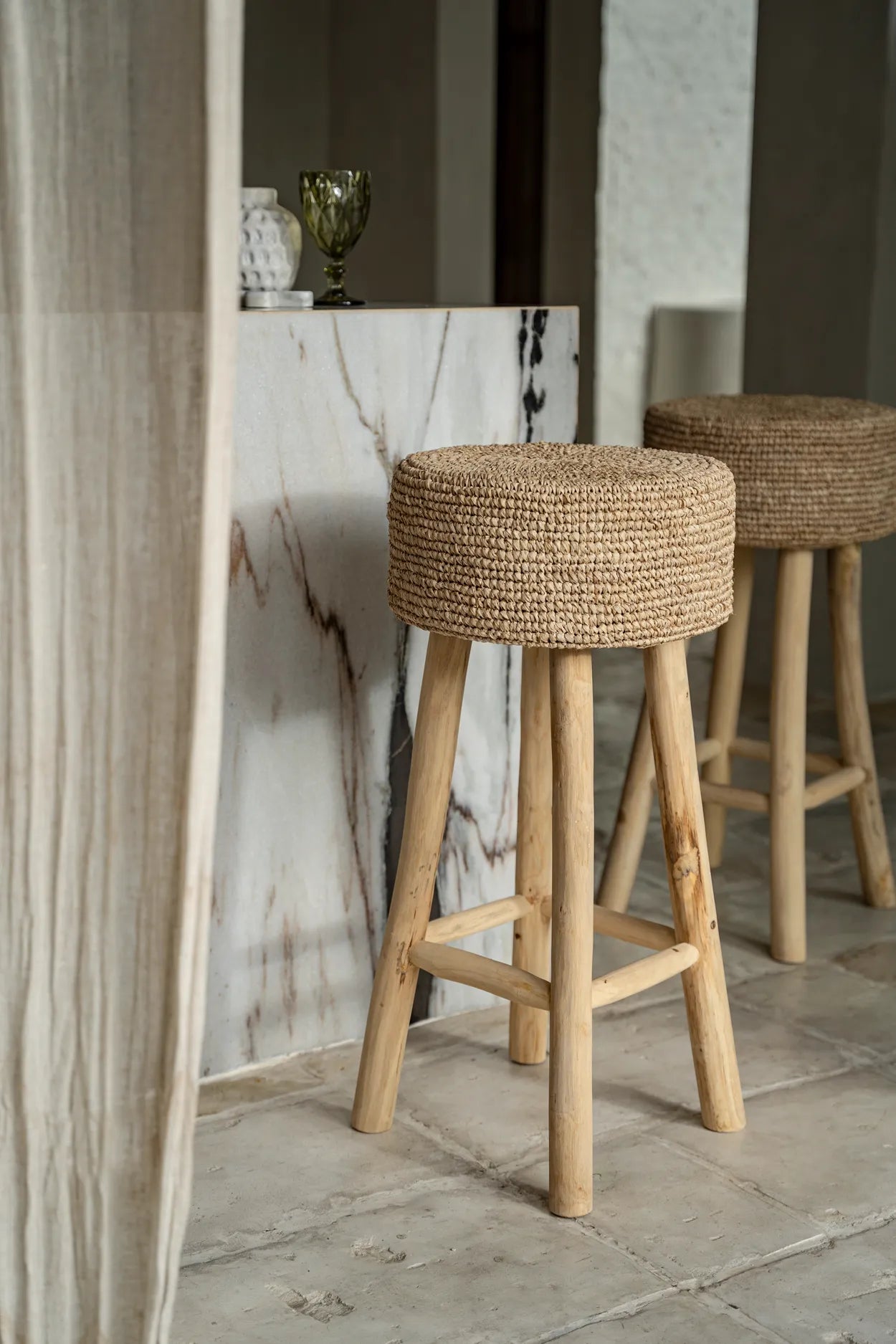 Barhocker barstuhl Holz Hocker Zuhause Bar Restaurant Küche Bazar Bizar Stuhl Soulbirdee Onlineshop