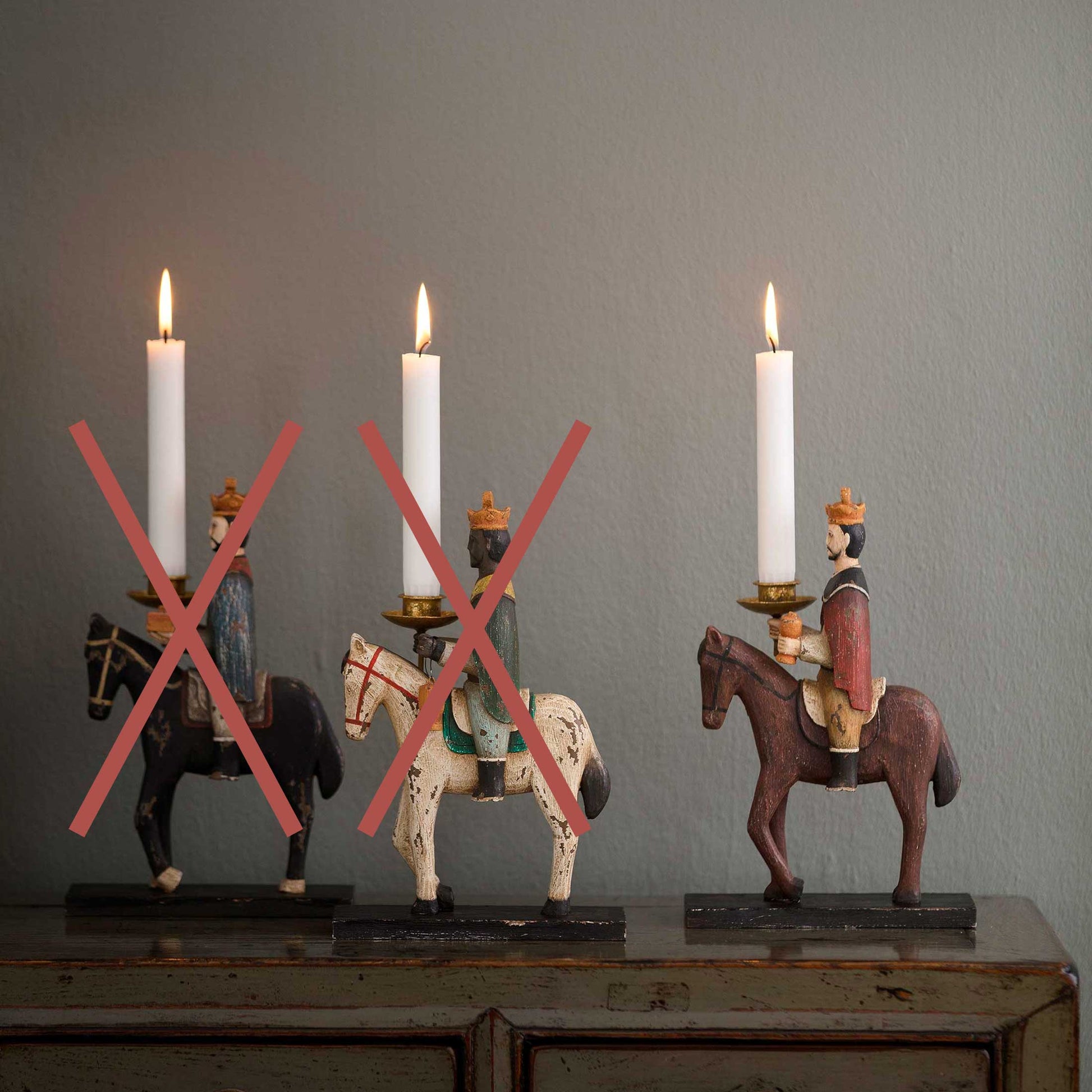 Melchior Kerzenhalter Heilige 3 Könige Bungalow DK Soulbirdee Onlineshop