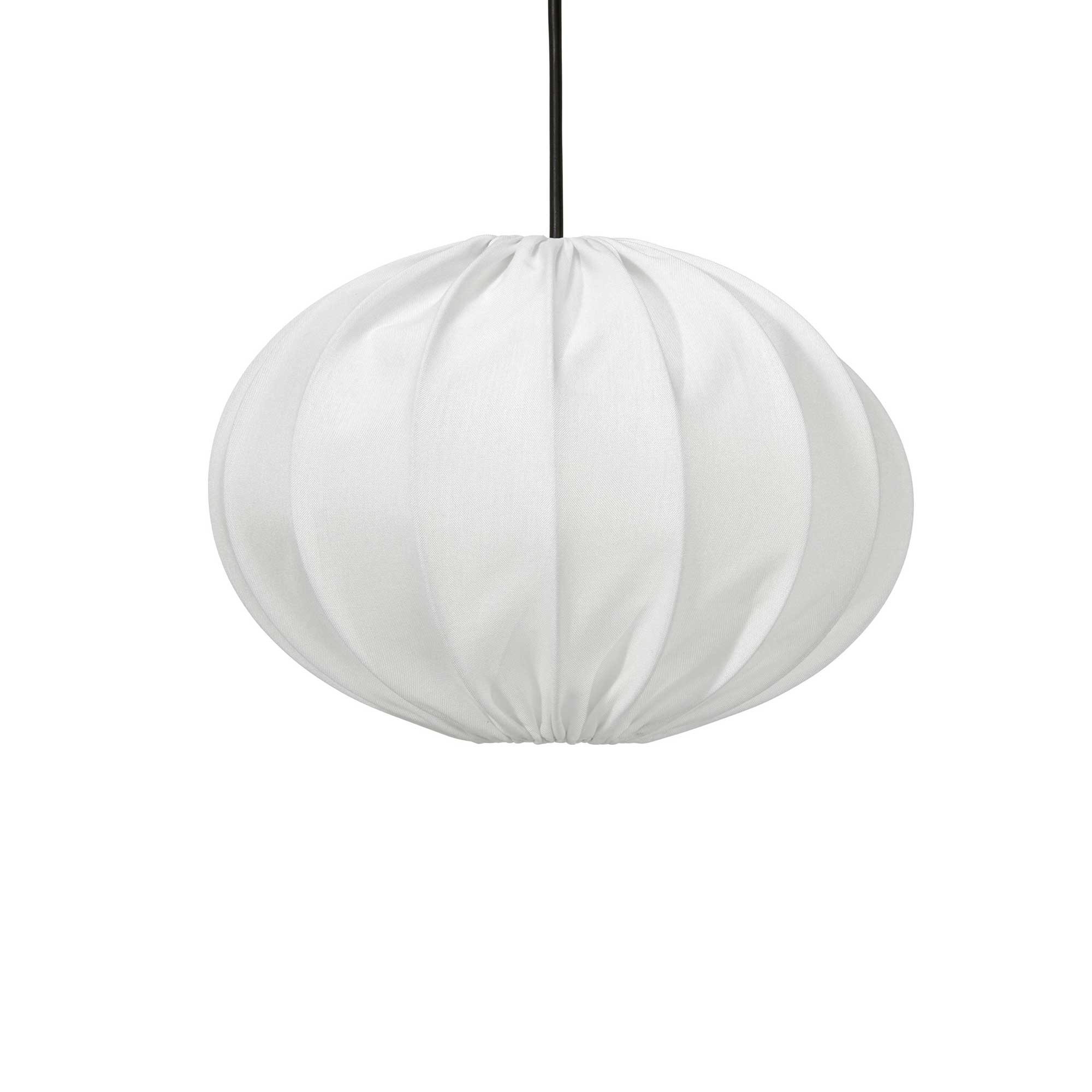 Weisse Stofflampe von PR Home mit 50 cm Durchmesser, Ballon