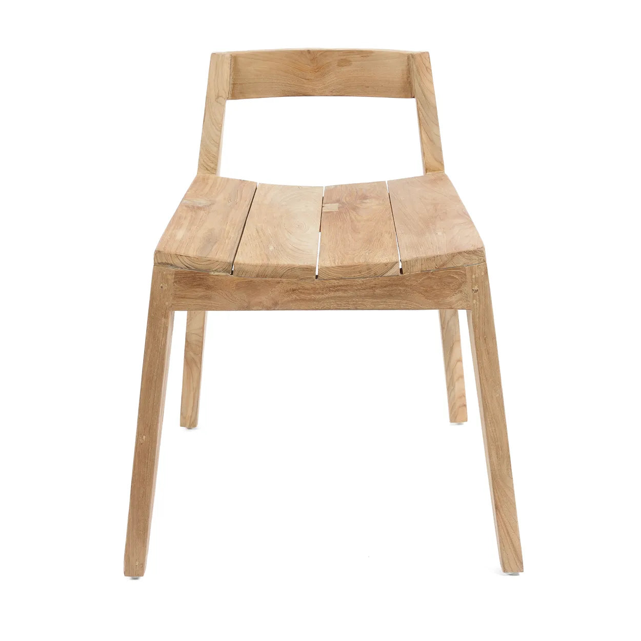 Teakholz Esstischstuhl Outdoor Modern Stuhl Esszimmer Terrasse Holz Soulbirdee Onlineshop