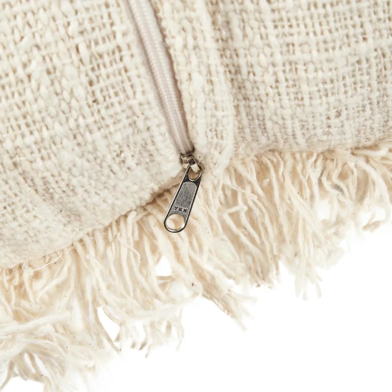 Detail Reißverschluss Boho Kissen Tribal Soulbirdee Shop