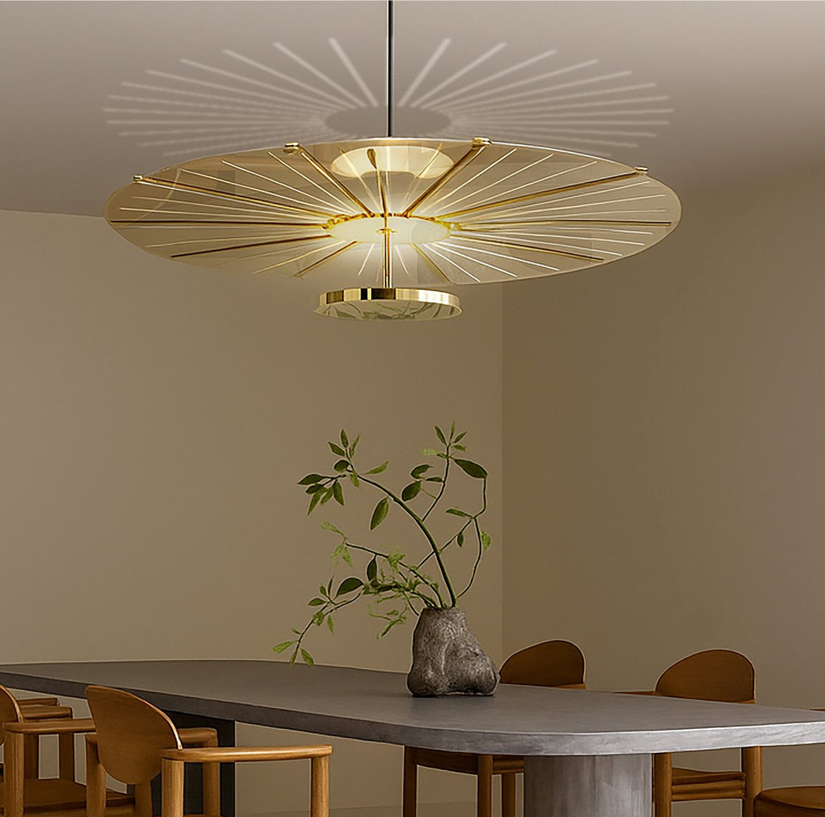 deckenlampe deckenleuchte esszimmer lampe gold madia baccaris soulbirdee