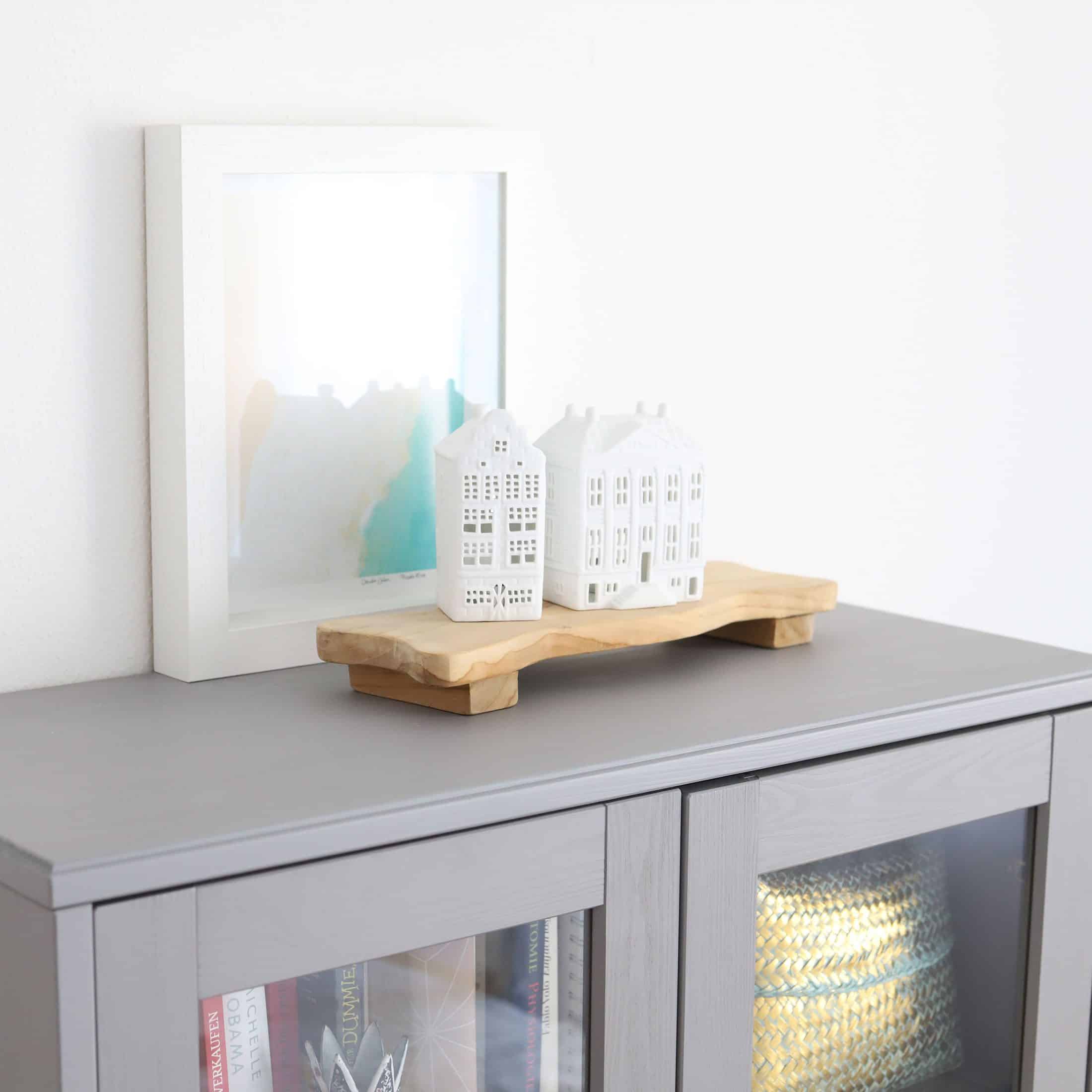 Tablett aus Holz, Holz-Brett