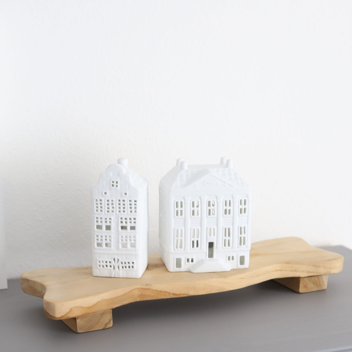 Längliches Tablett aus Holz, 40cm ✓ Holzbrett im Soulbirdee Shop