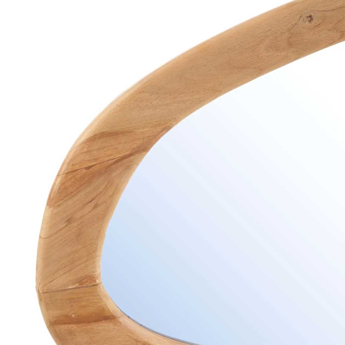 detail Spiegel oval soulbirdee onlineshop bazar bizar bali holz