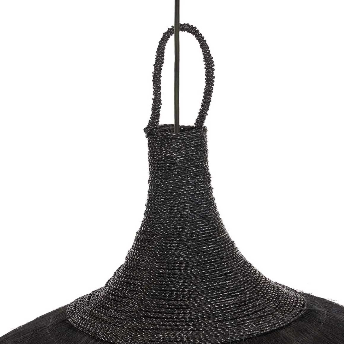 Boho Lampe Schwarz lampenschirm makiki xl