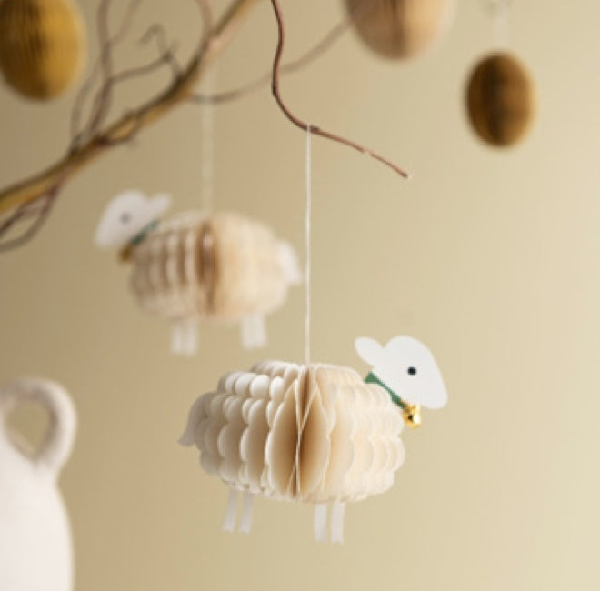 Osterdeko 2026 Bungalow DK Soulbirdee Onlineshop Lamm Schaf Ostern deko pfau Paradiesvogel
