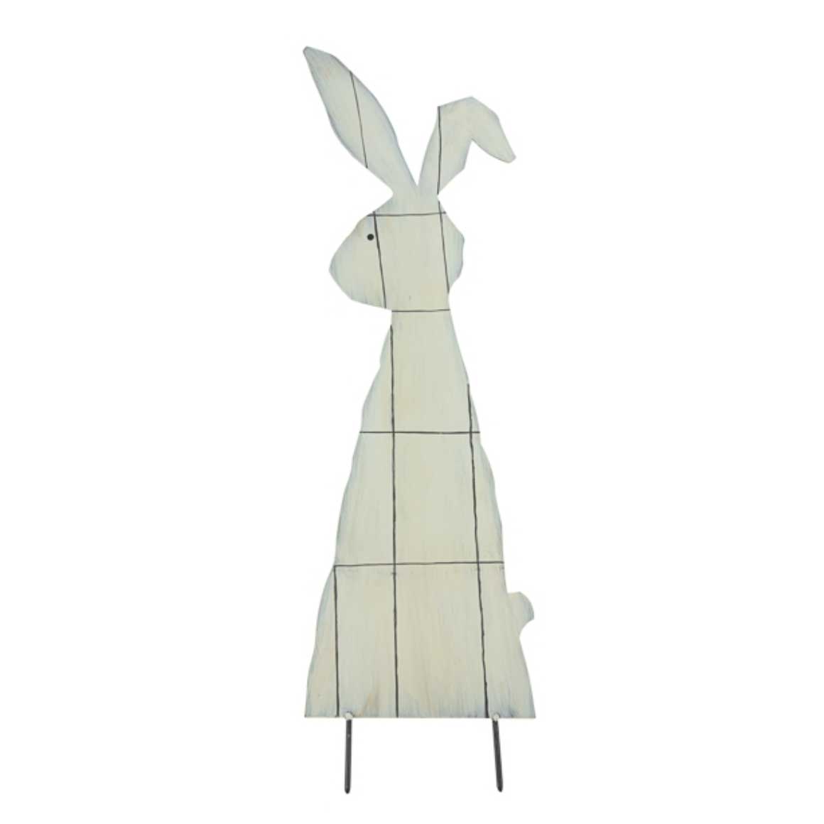Gartenstecker Hase Großer Hase als Oster Deko draußen Deko Hauseingang draußen Osterdeko Gartendeko Deko kaufen Landhaus Onlineshop Soulbirdee