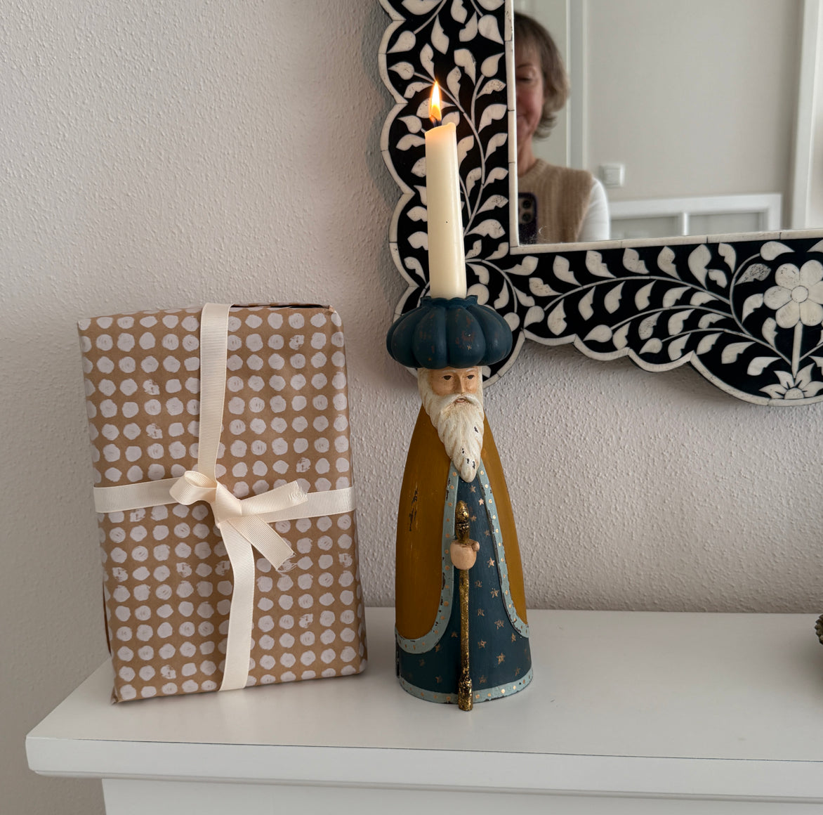 einzelfigur balthasar koenig bungalow soulbirdee kerzenhalter