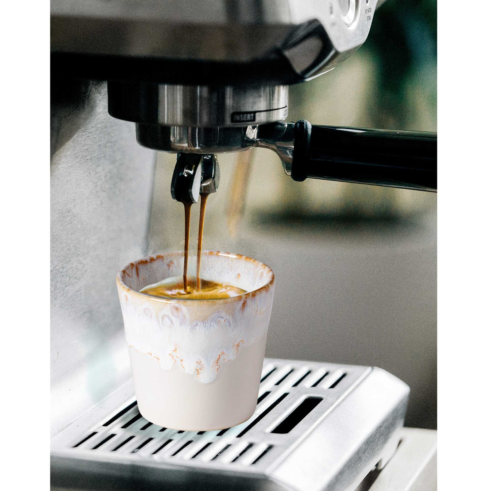 Espresso Weiss Kaffeemaschine Ombre Verlauf Schüssel Geschirr Porzellan Tasse Ibiza Geschirr kaufen Soulbirdee Shop