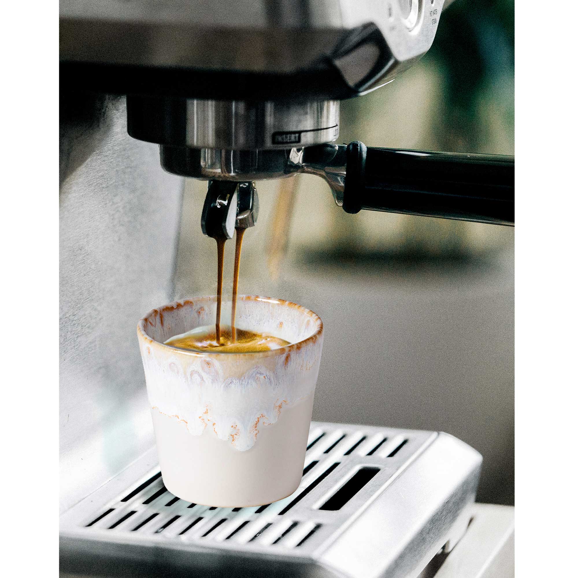 Espresso Weiss Kaffeemaschine Ombre Verlauf Schüssel Geschirr Porzellan Tasse Ibiza Geschirr kaufen Soulbirdee Shop