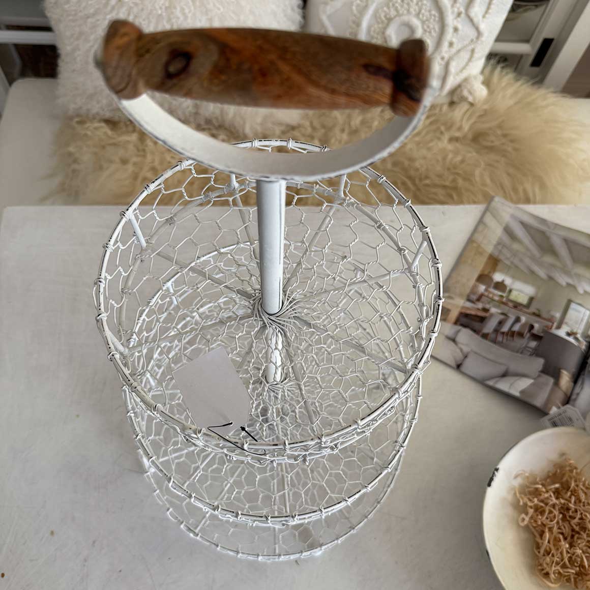etagere shabby holz griff metall Landhaus deko soulbirdee onlineshop