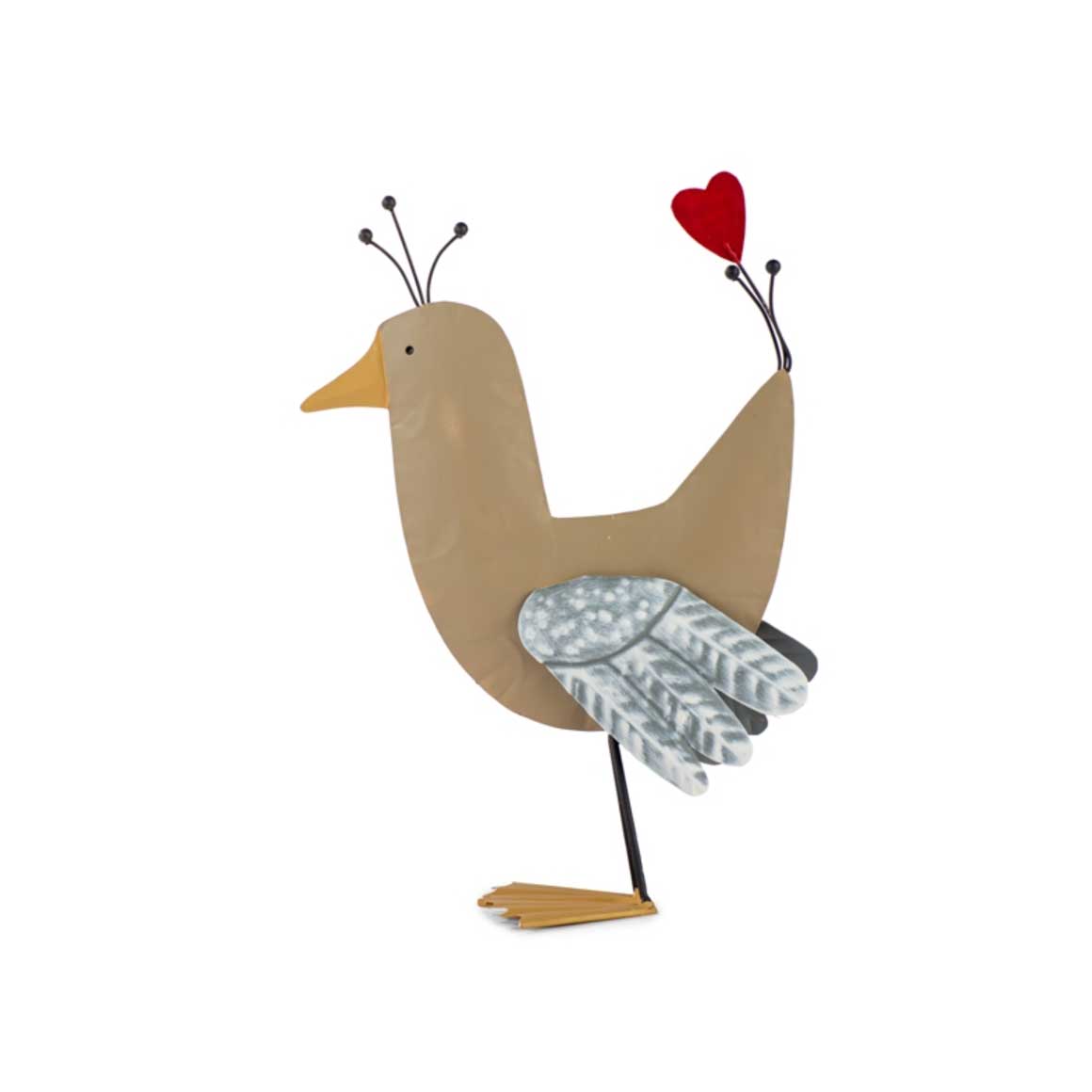 Vogel mit Herz Blech Landhaus Deko Osterdeko Küchendeko Osterdeko kaufen Landhaus Stil Tischdeko Osterdeko Soulbirdee Onlineshop