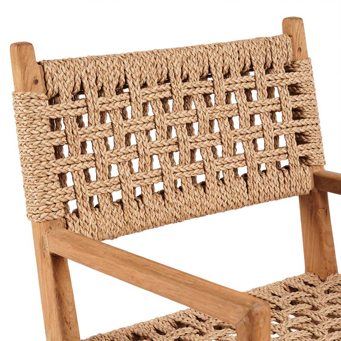 Detail Lehne geflochten Esstisch Stühle Stuhl Soulbirdee Onlineshop Holzstuhl Armlehne Bazar Bizar Esszimmer