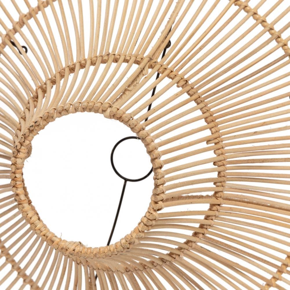 Detail Rattan SKY Lampenschirm L Rattan Skandi Lampe Bazar Bizar BAYU022N-L-60x40 Deckenlampe kaufen Soulbirdee Onlineshop