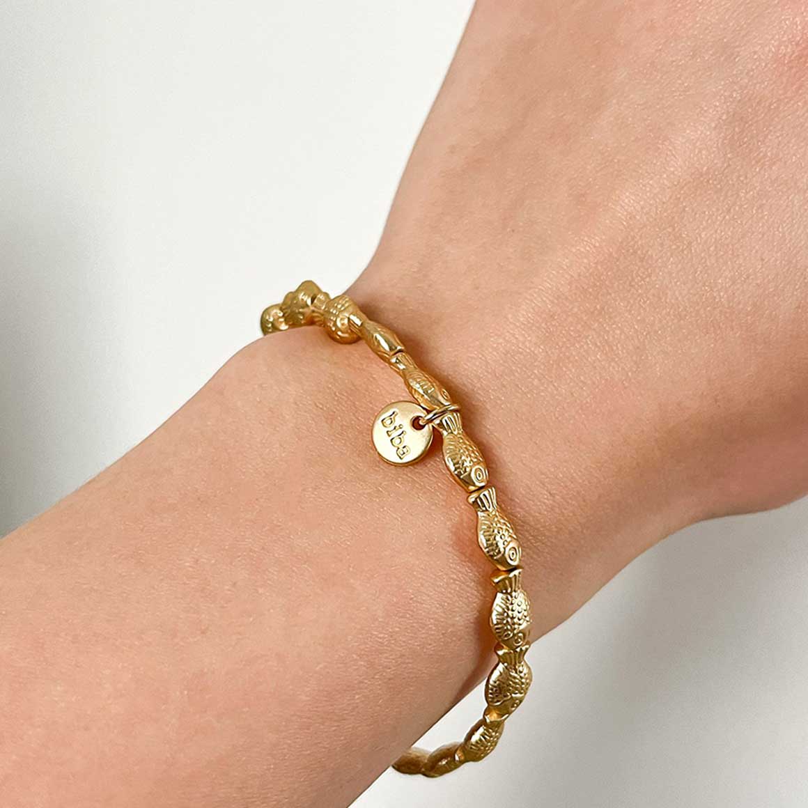 schmuck armband geschenk boho weiss fische gold Biba hippie ibiza onlineshop soulbirdee