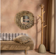 Handgefertigter Teak-Holz Kleiderständer in Baum-Optik aus Bali für den Flur