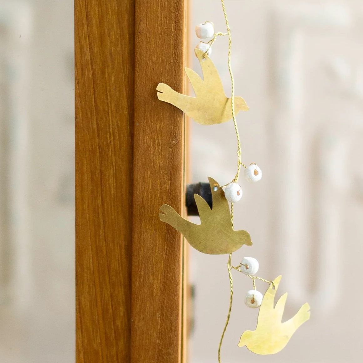 Girlande Gold Vogel