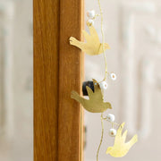 Girlande Gold Vogel