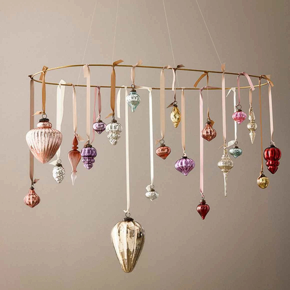 goldener Dekoring für hängende Weihnachtsdeko bei Soulbireee