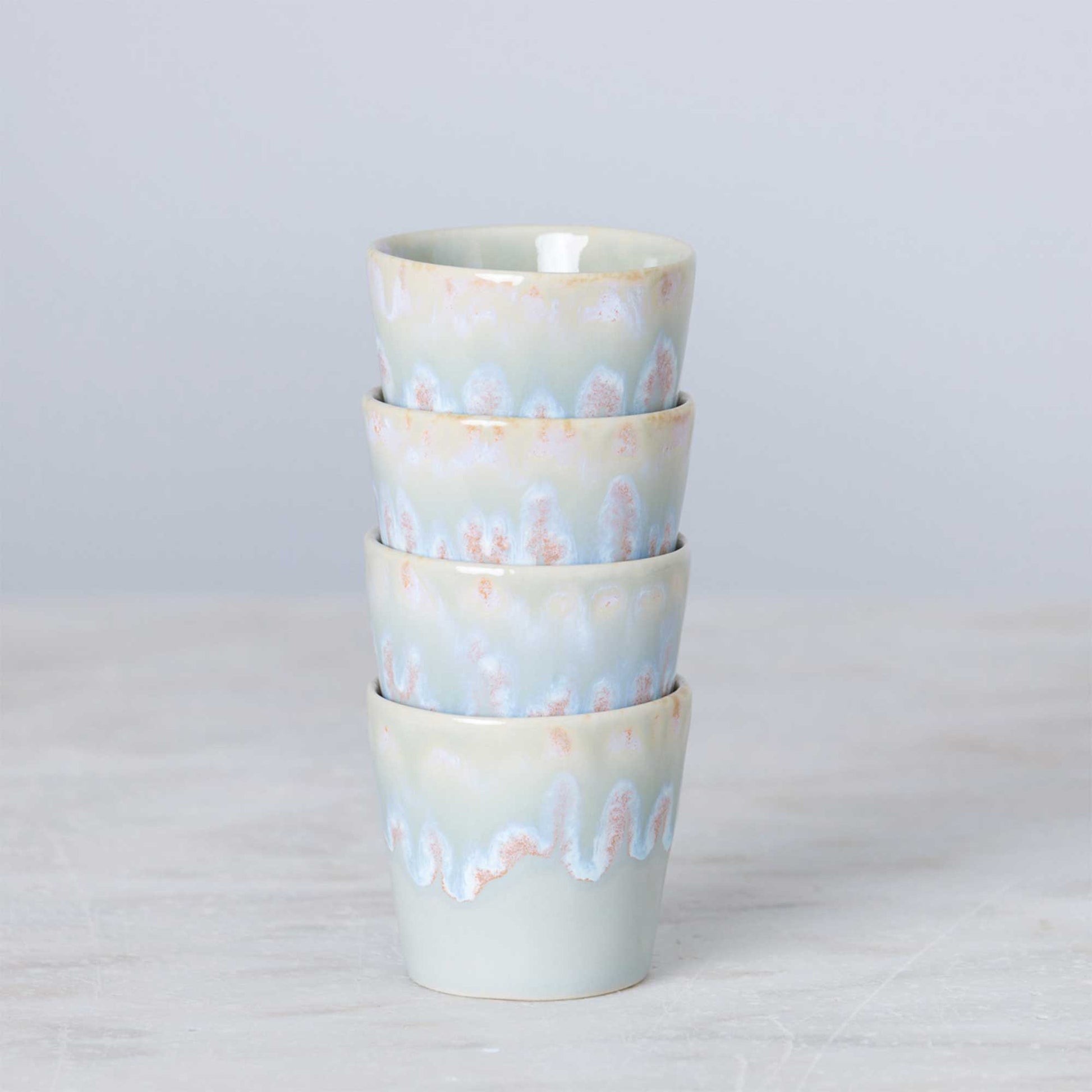 Espresso Grau Set Ombre Verlauf Schüssel Geschirr Porzellan Tasse Ibiza Geschirr kaufen Soulbirdee Shop