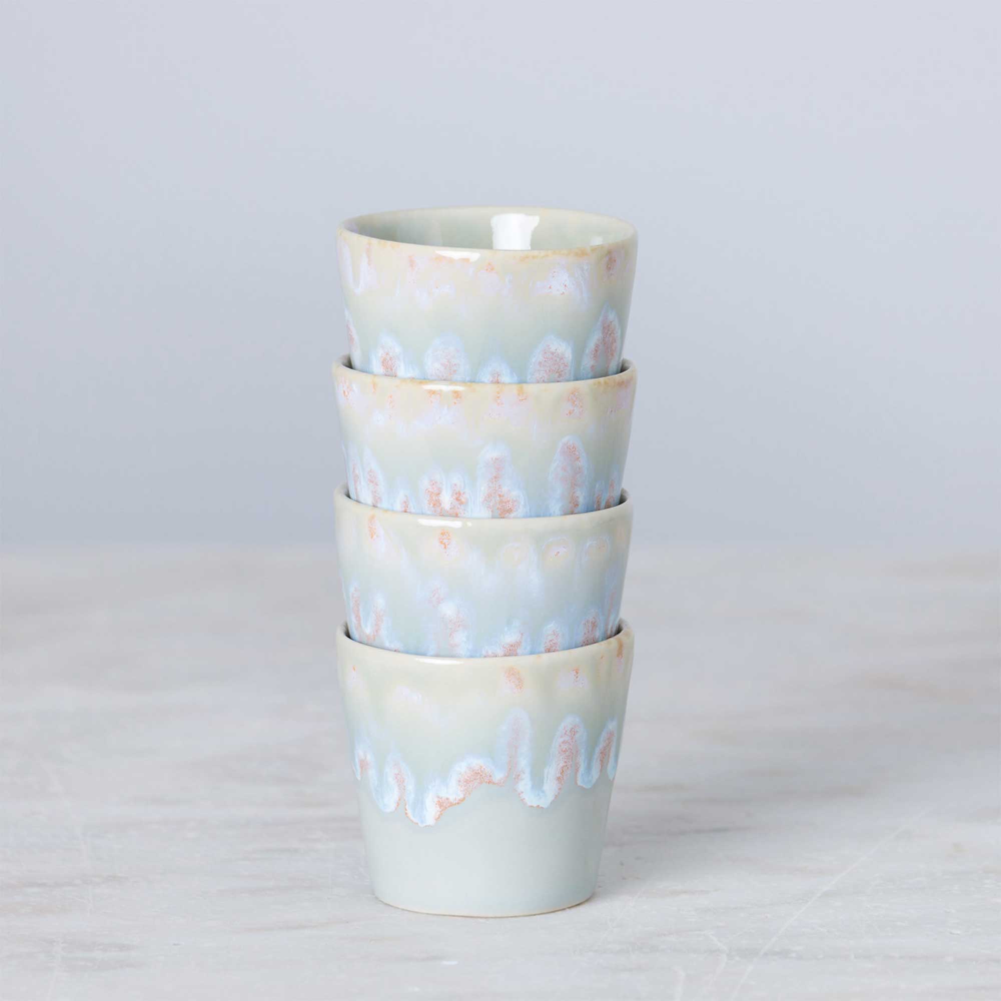Espresso Grau Set Ombre Verlauf Schüssel Geschirr Porzellan Tasse Ibiza Geschirr kaufen Soulbirdee Shop