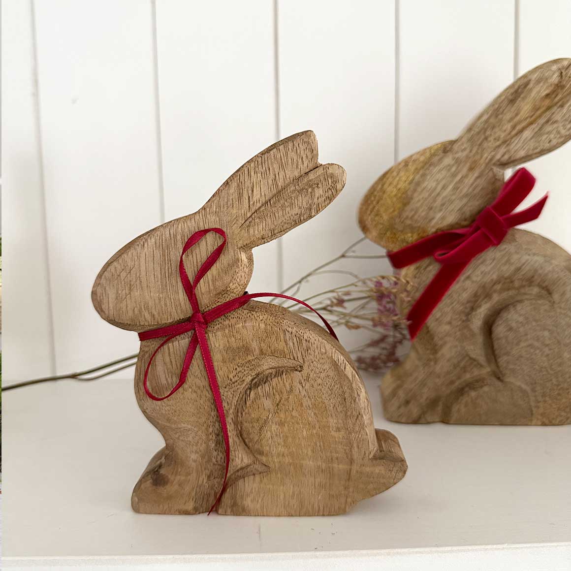 Berti S Soulbirdee Onlineshop Ostern Osterdeko Dekoration modern Ideen Skandinavisch kaufen Osterdekor Hoppelhase Berti Hase Holz Frühling Mangoholz