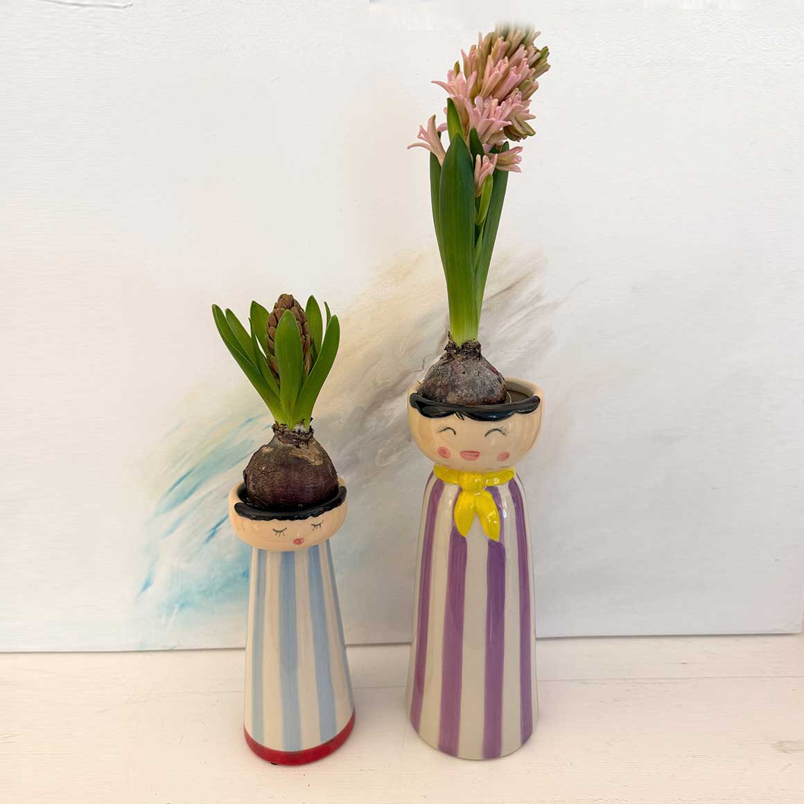 hyazinthen vase frühjahr frühlingsdeko deko soulbirdee onlineshop
