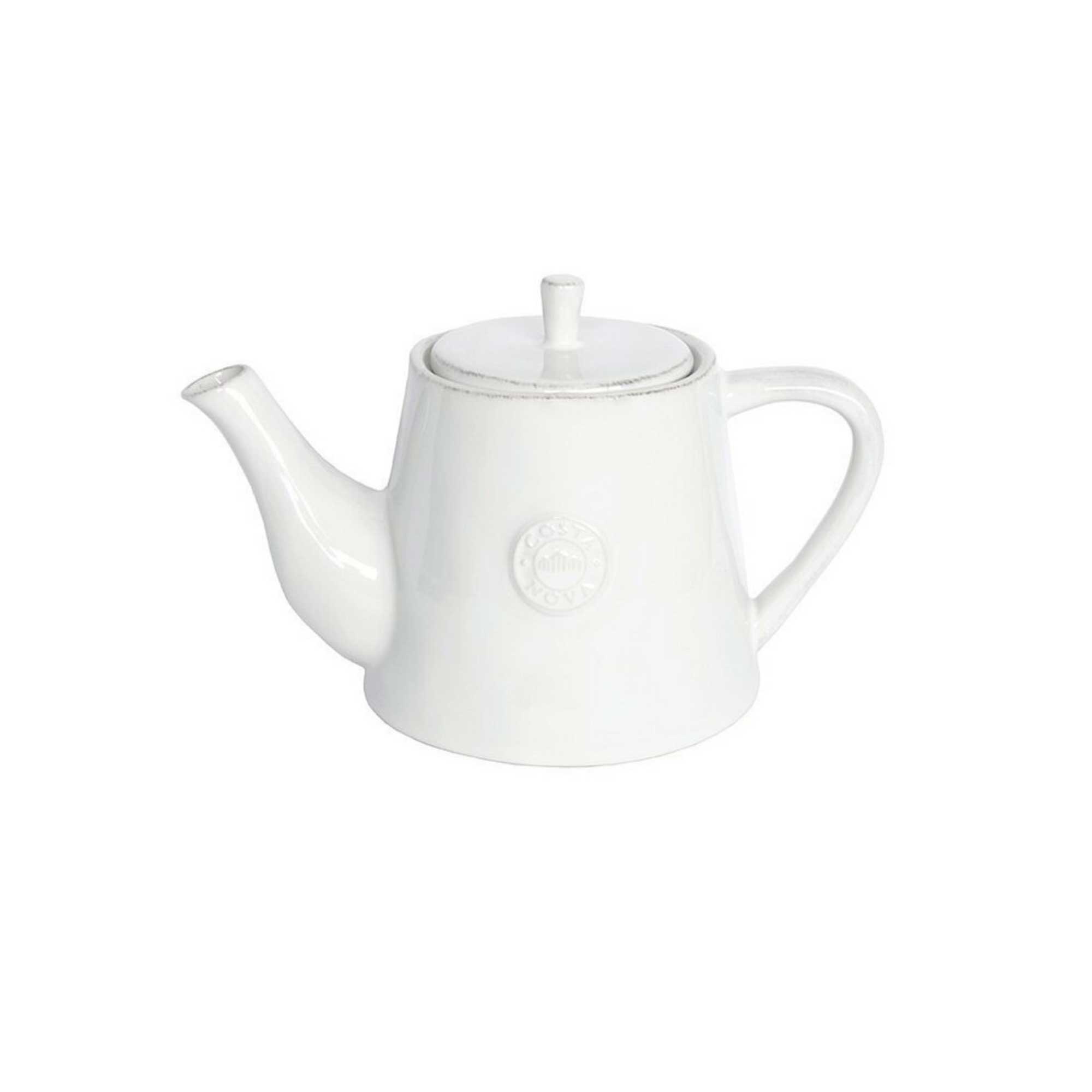 Teekanne oder Kaffeekanne große Kanne für Tee oder Kaffee Weiss. Spülmaschinenfestes und robustes Geschirr kaufen im mediterranen Stil | Soulbirdee Shop
