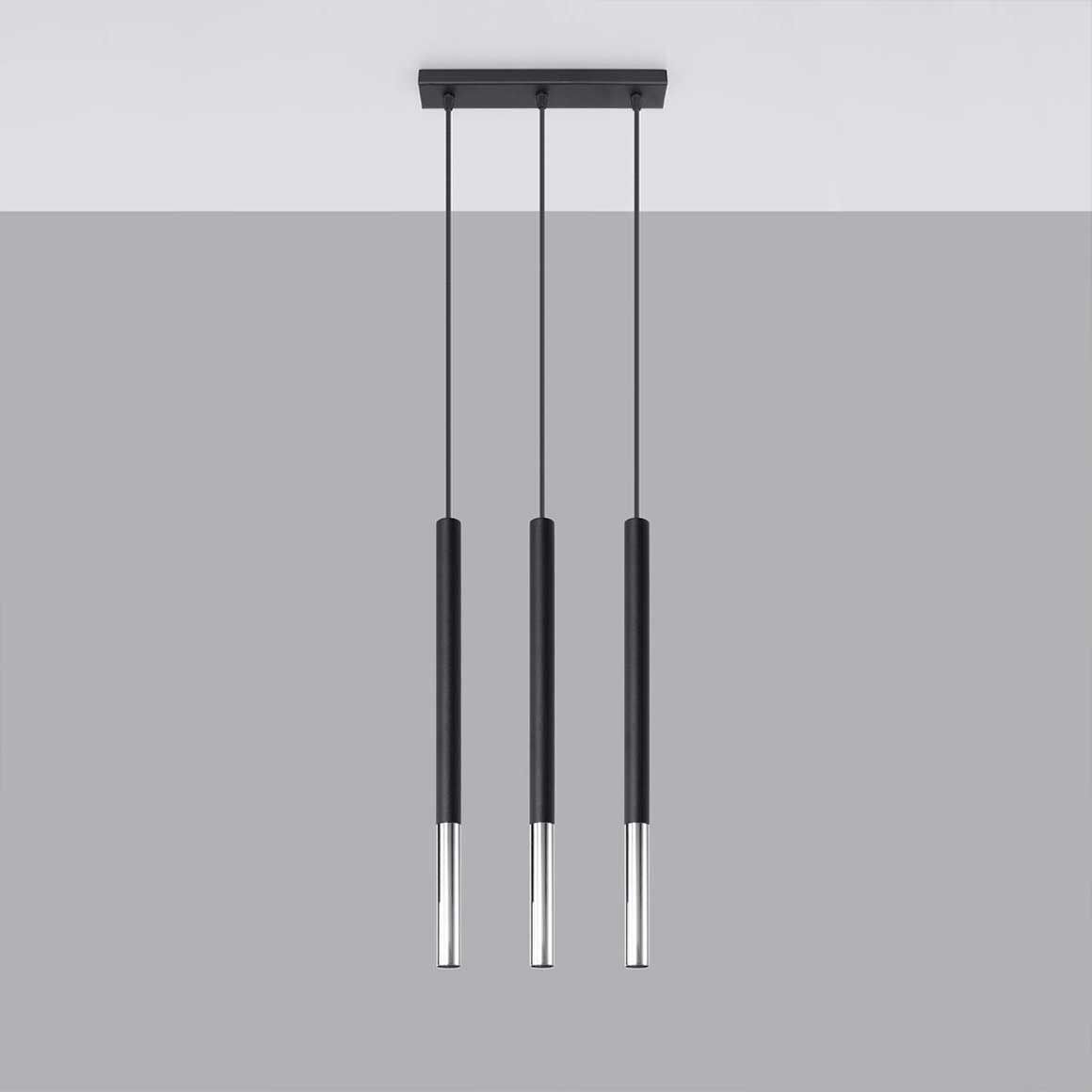küchenleuchte led esstischlampe kücheninsel pendelleuchte lampe hängeleuchte schwarz chrom silber soulbirdee onlineshop restaurant hängelampe