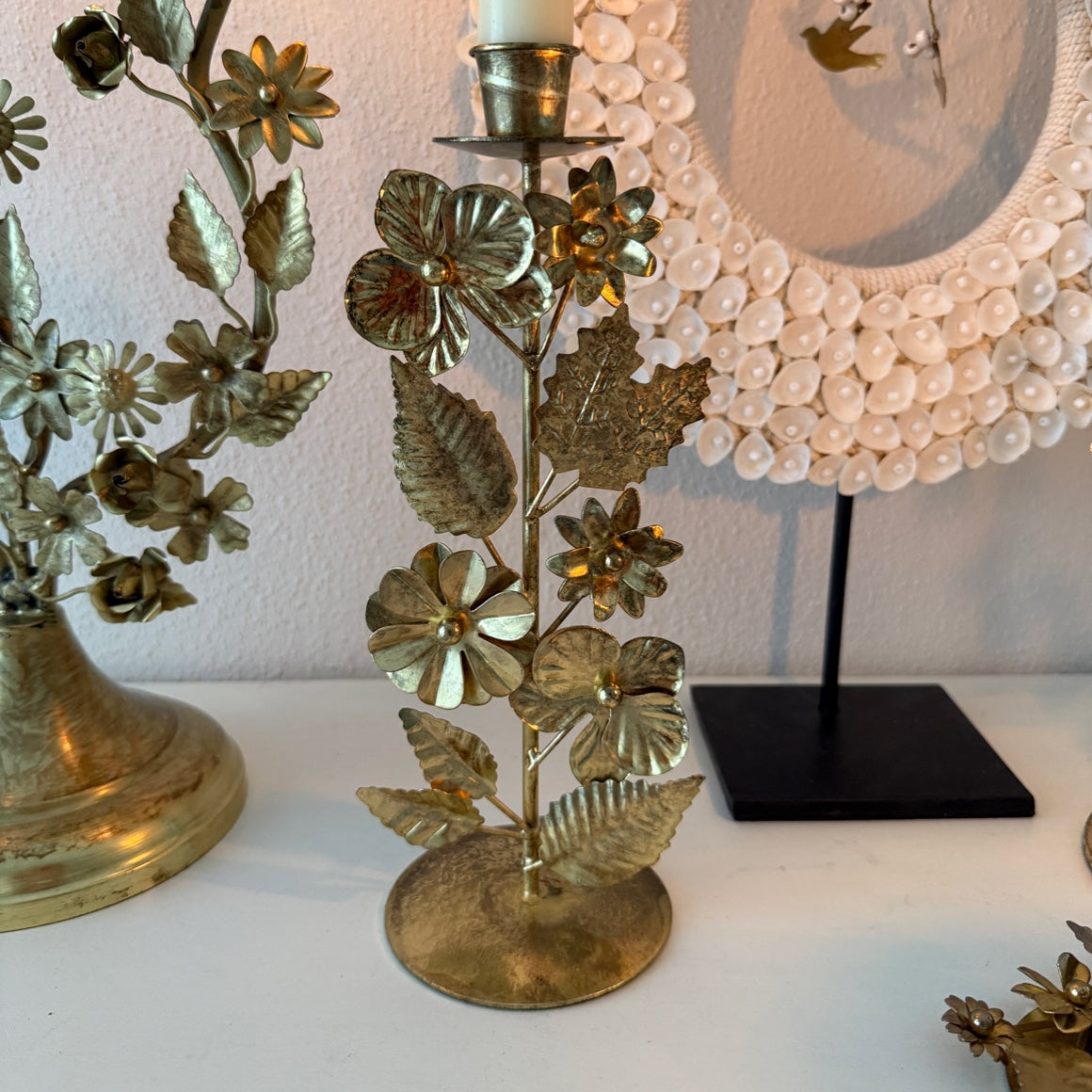 kerzenhalter kerzenstaender avalon gold messing boho chic deko imbarro soulbirdee