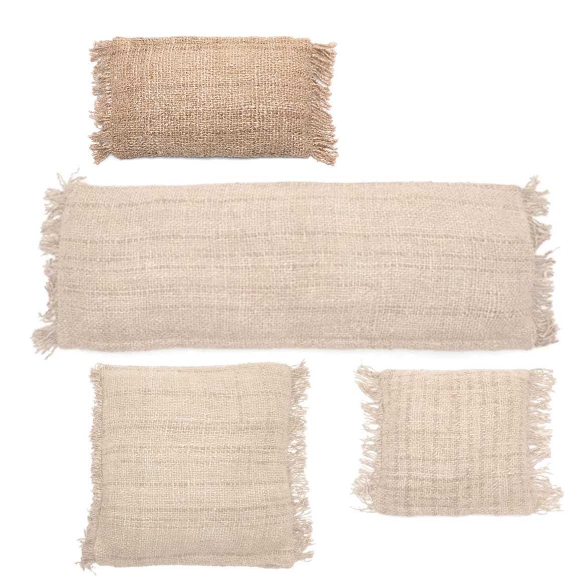 Kissen in Haselnuss Beige | viele Größen