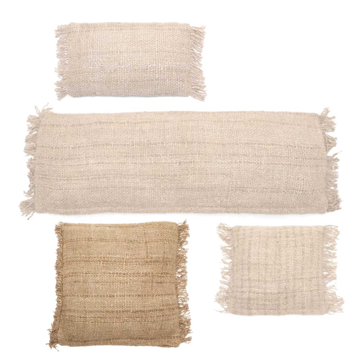 Kissen in Haselnuss Beige | viele Größen