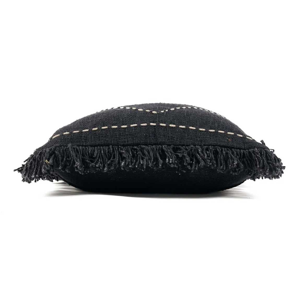 kissen boho ethno kissenbezug schwarz dekokissen soulbirdee onlineshop