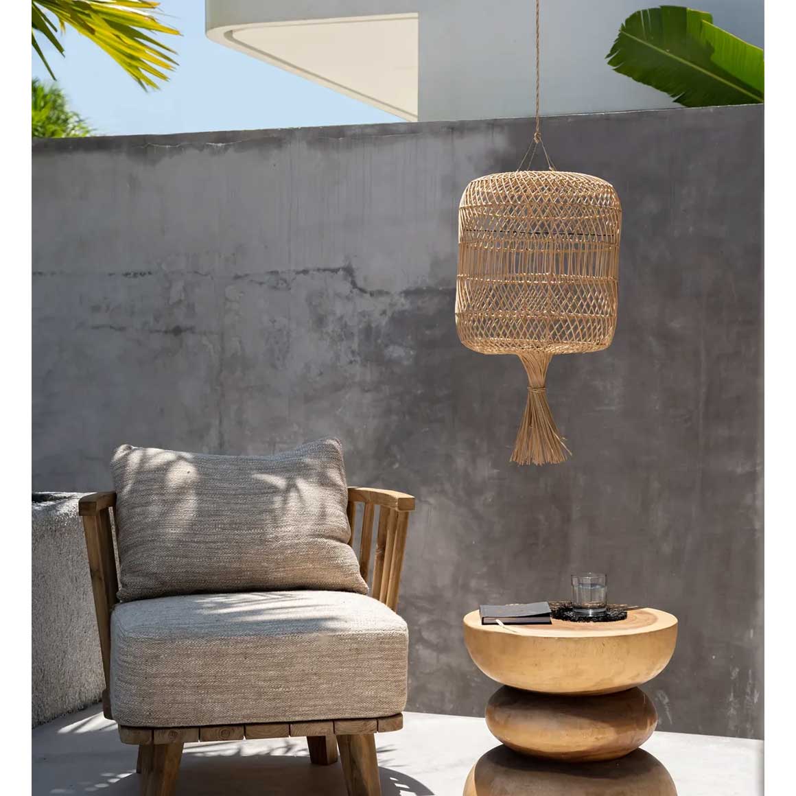 lampenschirm aus rattan dumpling lampe rattanlampe soulbirdee onlineshop hängelampe