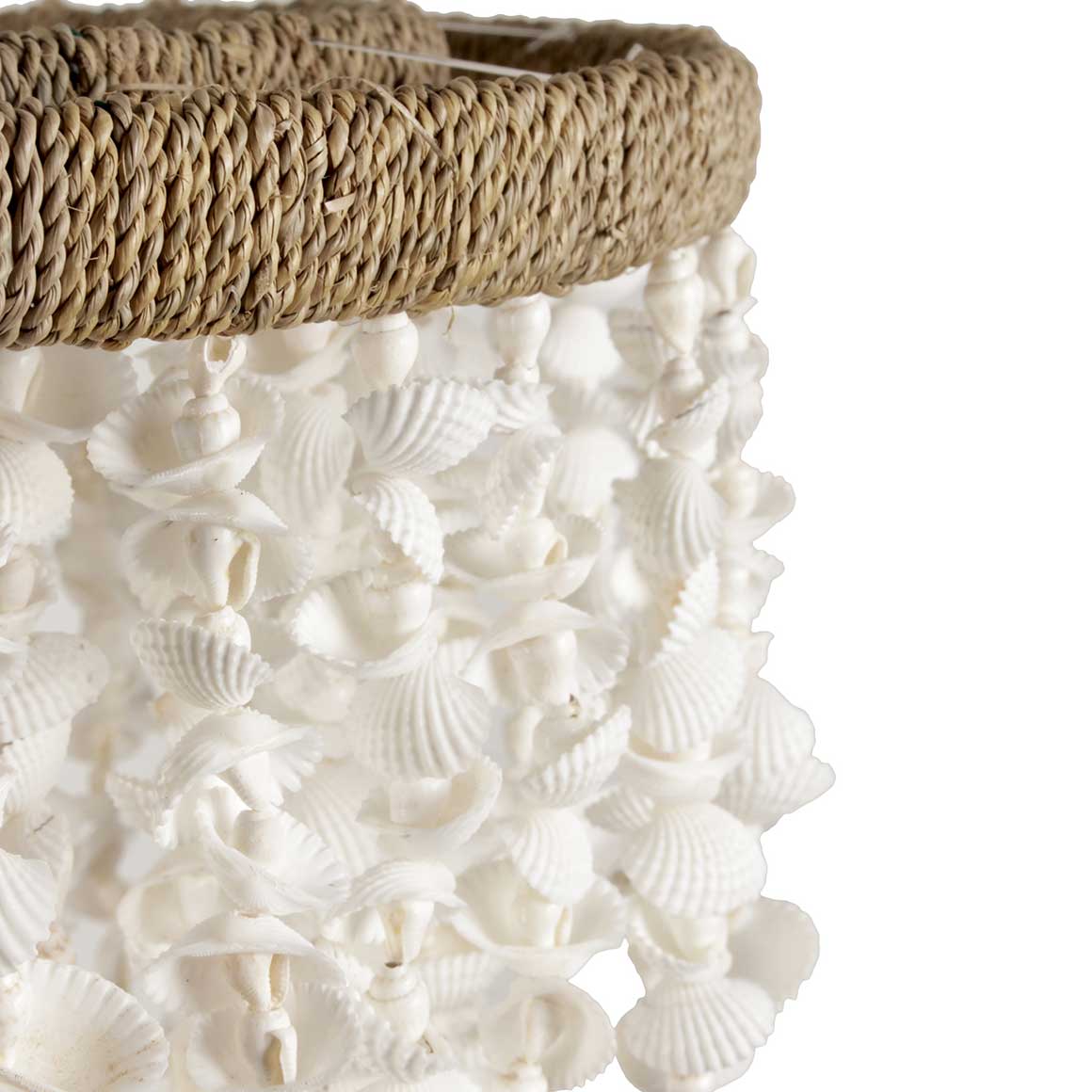 lampenschirm detail muschel boho