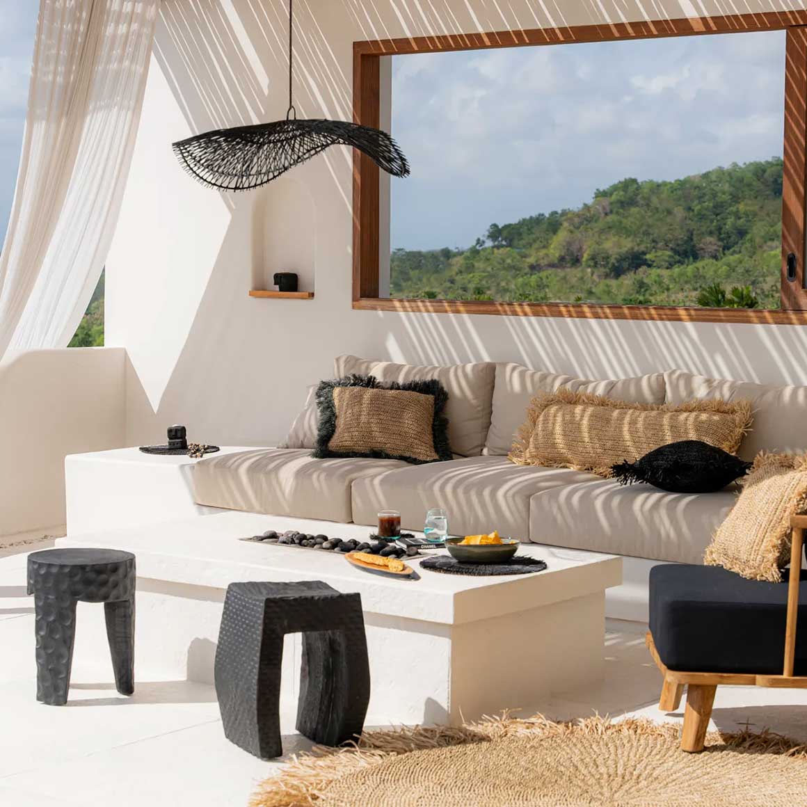 pendelleuchte schwarz rattanlampe lampenschirm soulbirdee onlineshop bazar bizar