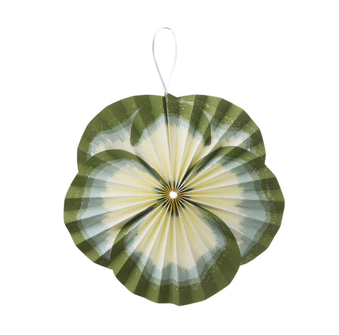 Papier Blume Stiefmütterchen als Deko für Ostern und Frühling