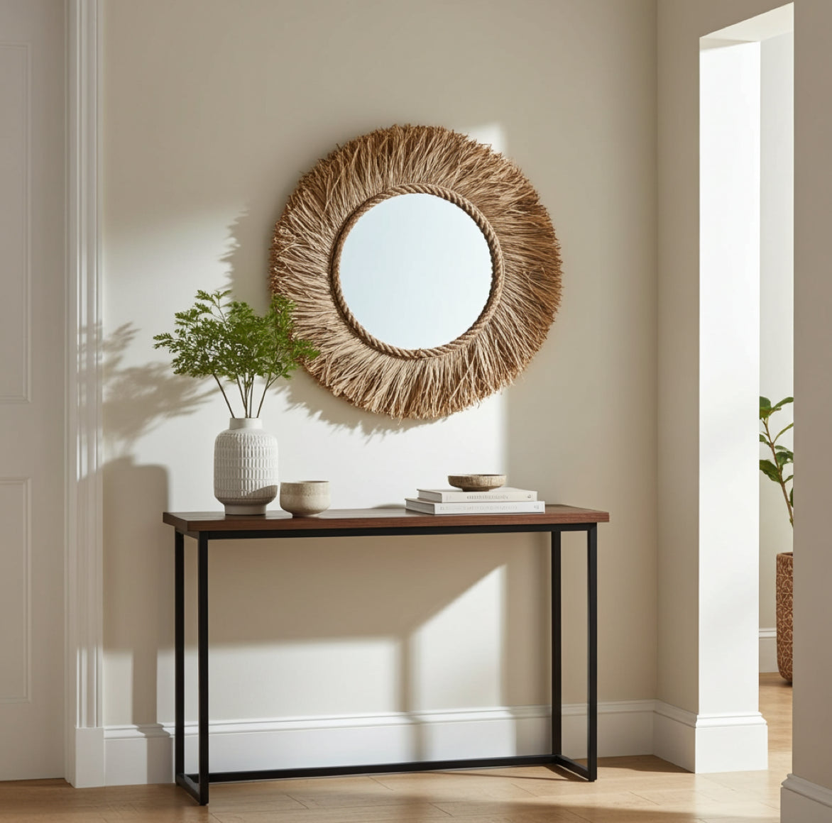 Runder Spiegel Tahiti